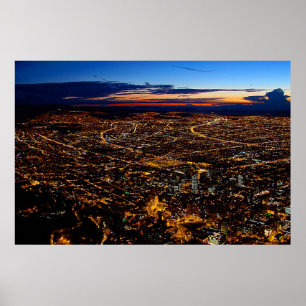 Bogotá Colombia Travel Poster