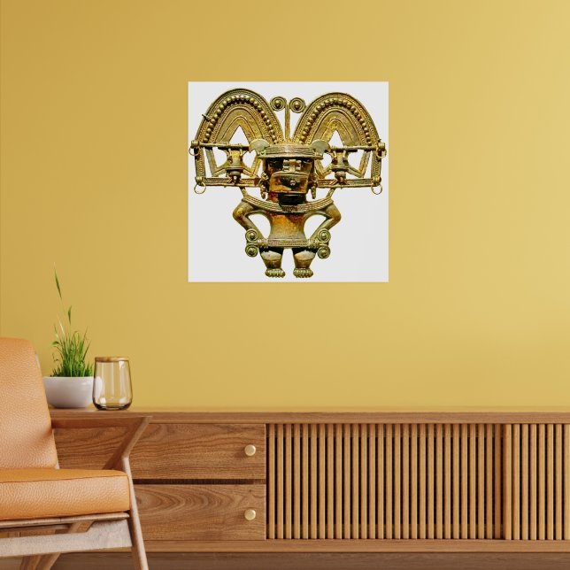 Bogotá Gold Poster (Living Room 2)