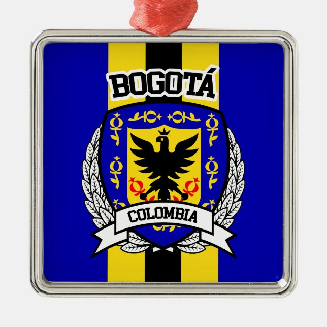 Bogotá Metal Ornament (Front)