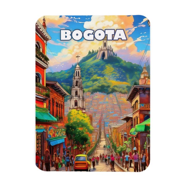 Bogotá, pearl of the Andes Magnet (Vertical)