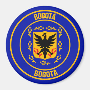 Bogotá Round Emblem Magnet