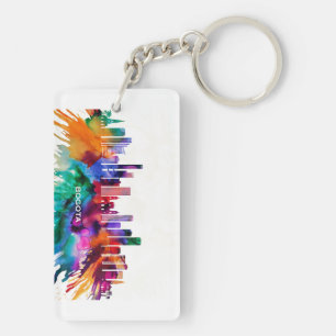 Bogota Skyline Keychain