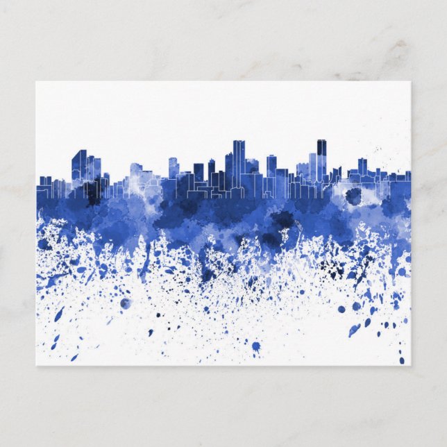 Bogota skyline postcard (Front)