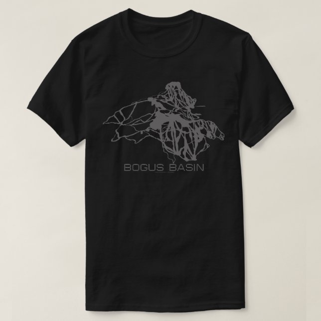 Bogus Basin Resort 3D TShirt (Design devant)