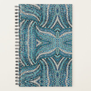 bohème chic gris argenté bleu turquoise