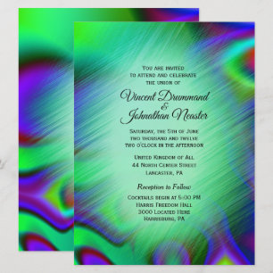 Bohème Conception Mariage Invitations