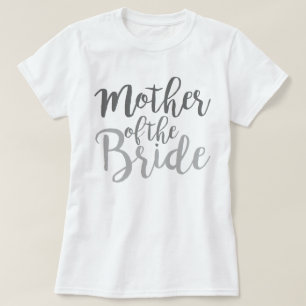 Bohème Cursive Mère de la Mariée   Haut Ombre