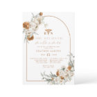 BOHEME Terracotta Floral Boho RN Nurse Graduation