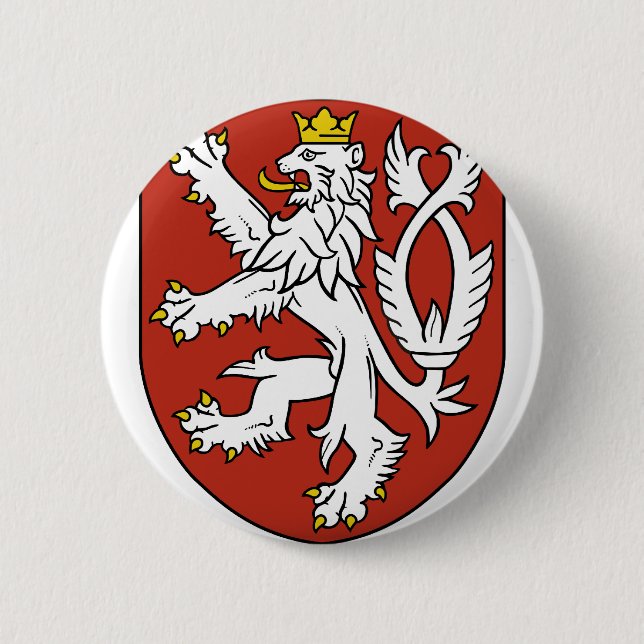 bohemia emblem 2 inch round button (Front)