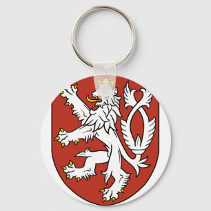 bohemia emblem keychain
