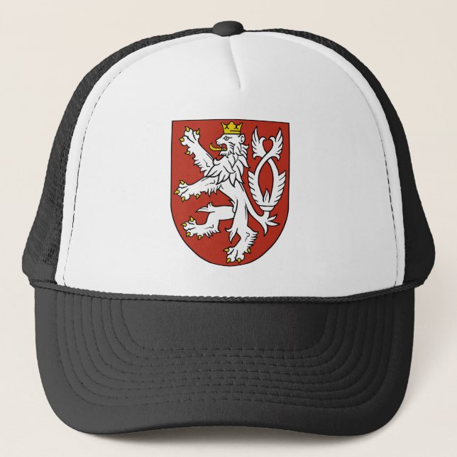 bohemia emblem trucker hat (Front)