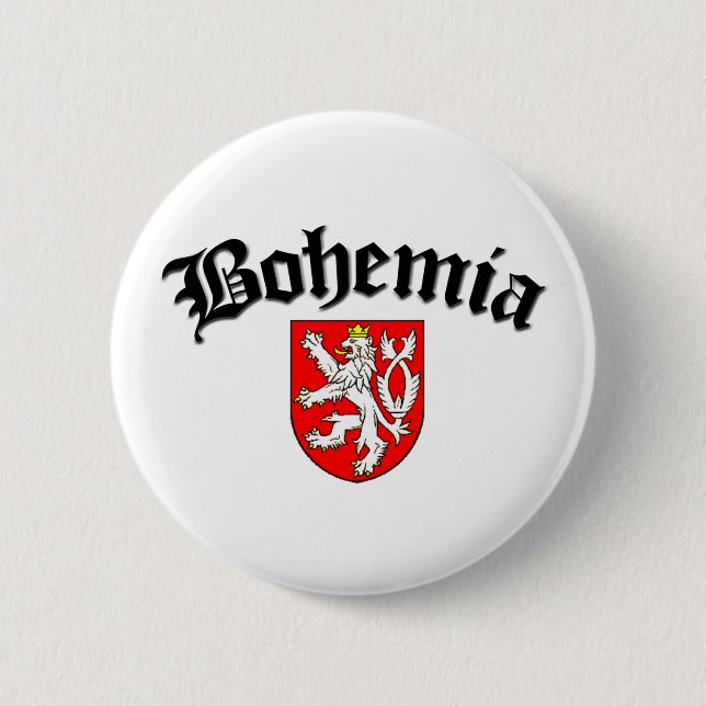 Bohemia Flag 2 Inch Round Button (Front)