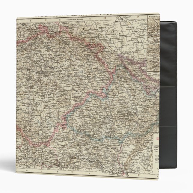 Bohemia, Moravia, Austrian Silesia 2 Binder (Front/Inside)