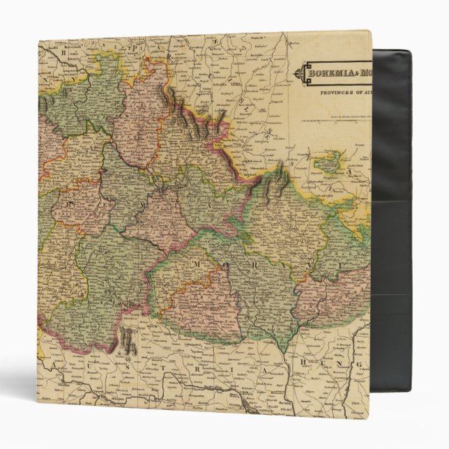 Bohemia, Moravia Binder (Front/Inside)