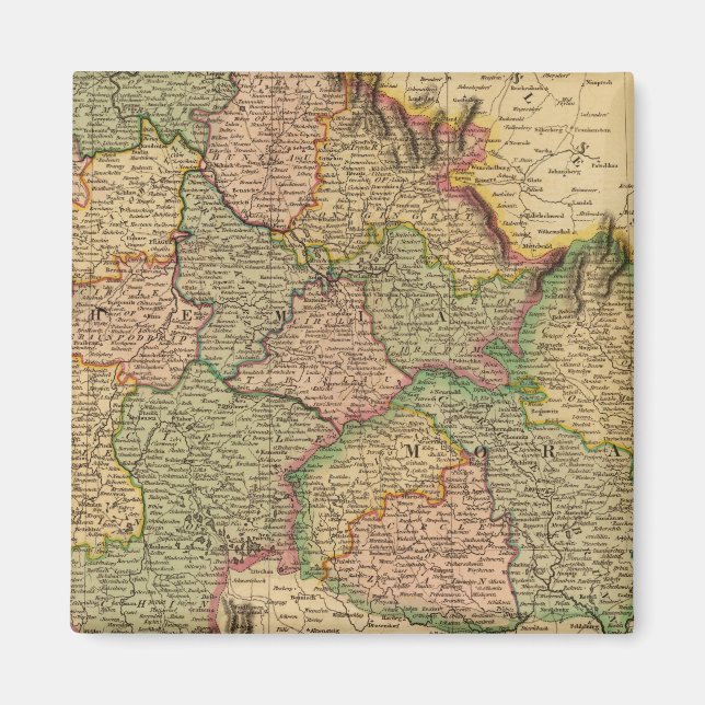 Bohemia, Moravia Magnet (Front)