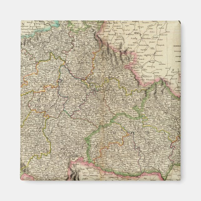 Bohemia, Moravia Magnet (Front)