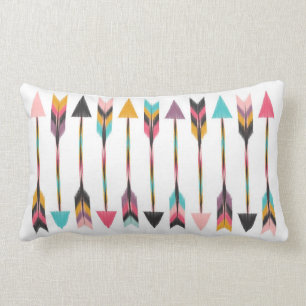 Bohemian Arrows Lumbar Pillow
