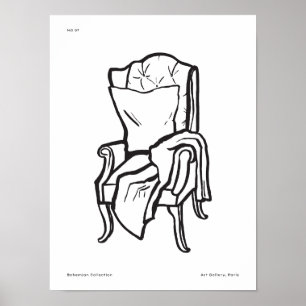 Bohemian art poster collection