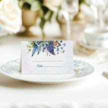 Bohemian Blue-Violet Floral Wedding