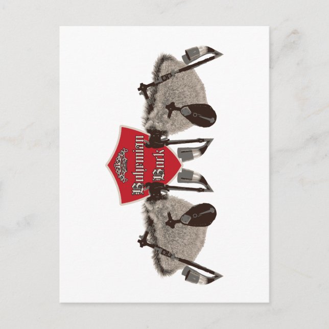 bohemian bock - Bagpipes from Czech Postcard (Front)