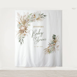 Bohemian Boho Baby Shower Decor Backdrop Tapestry