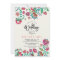 Bohemian Boho Turquoise Fiesta Folk Flowers