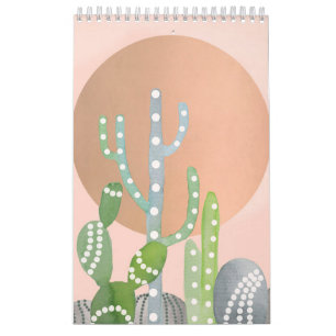 Bohemian Cactus Calendar
