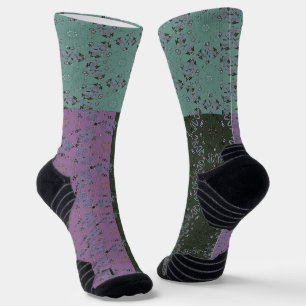 Bohemian chic deco socks