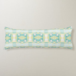 Bohemian Chintz 60 Olive Mint Green Body Pillow