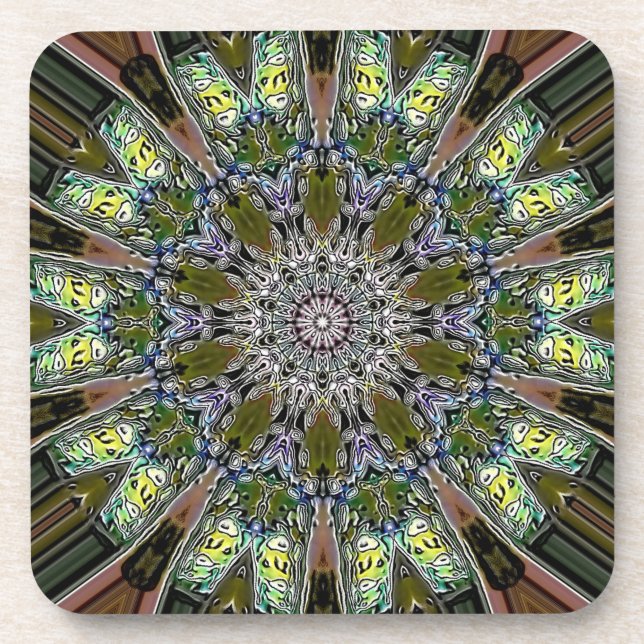 Bohemian Coaster- Design 1 Coaster (Front)