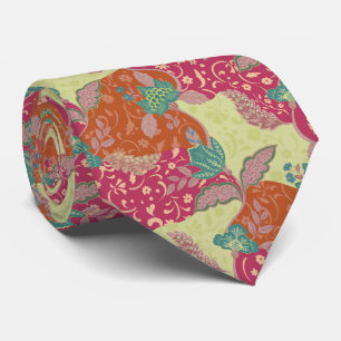 Bohemian Colourful Patchwork Pattern  Tie