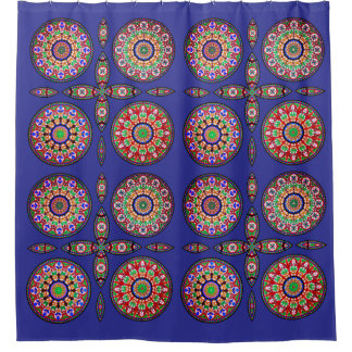 Bohemian Design Shower Curtain