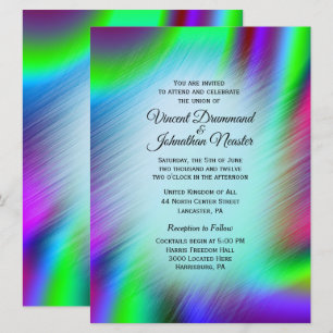 Bohemian Design Wedding Invitations