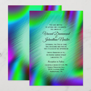 Bohemian Design Wedding Invitations