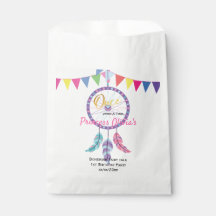 Bohemian dream catcher fairy tale  favour bags