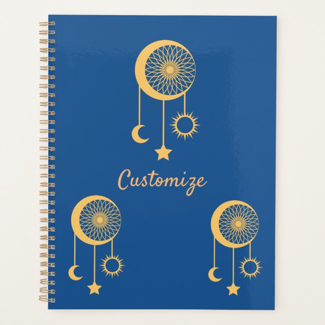 Bohemian Dream Catcher Thunder_Cove          Planner (Front)