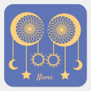 Bohemian Dream Catcher Thunder_Cove    Square Sticker