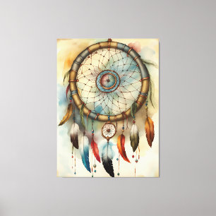 Bohemian Dreamcatcher Canvas Print
