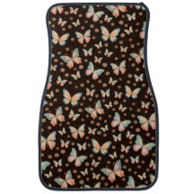 Bohemian dreams of butterflies and flowers on.