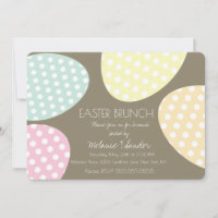 Bohemian Easter Dotted Eggs Dinner Brunch Family