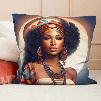 Bohemian Elegance Throw Pillow