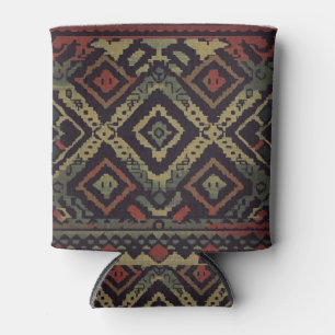 Bohemian Fabric Can Cooler
