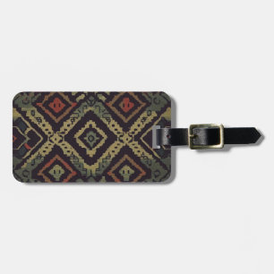 Bohemian Fabric Luggage Tag