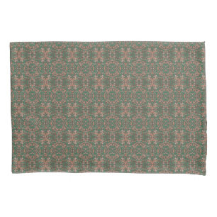Bohemian Fall Leaf Greenery Seamless Pattern    Pillowcase