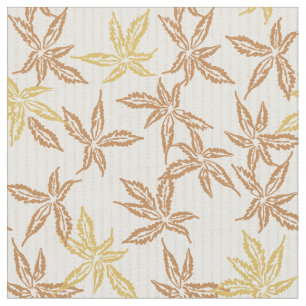 Bohemian flora retro botanical plant fabric