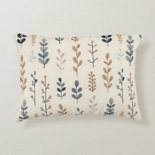 Bohemian Floral Accent Pillow