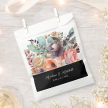 Bohemian Floral Bouquet Watercolor