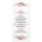 BOHEMIAN FLORAL wedding dinner menu