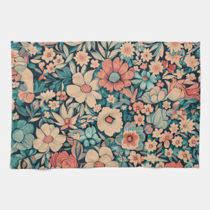 Bohemian Flower Kitchen Towel 