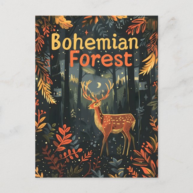 Bohemian Forest Postcard (Front)